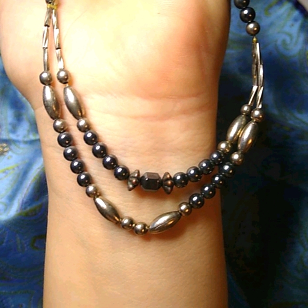Hematite necklace